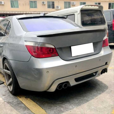 BMW 5 SERISI E60 2005-2010 BAGAJ SPOILER - PIANO BLACK (PARLAK SIYAH) - Görsel 3